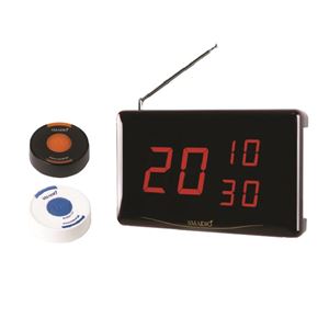 スマジオ　表示機１台　コールボタン黒20個セット