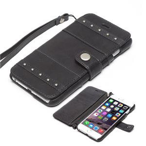 iPhone6s Plus/6 Plus ケース ZENUS Bohemian M Diary（ゼヌス ボヘミアンMダイアリー）アイフォン（dark grey）