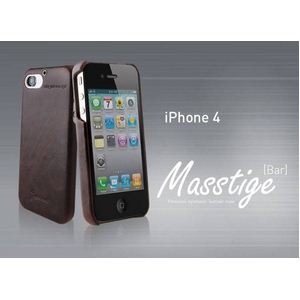 Z206i4iPhone4S / iPhone4 ΉP[XMasstige BAR -Vintage Red摜1