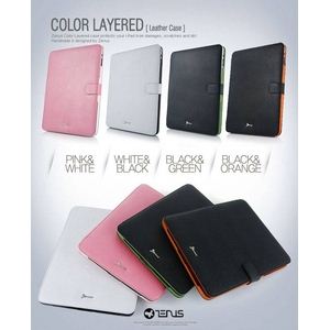 Z162iPiPAD VRv Color Layered Case yX^htzPink White摜2XV