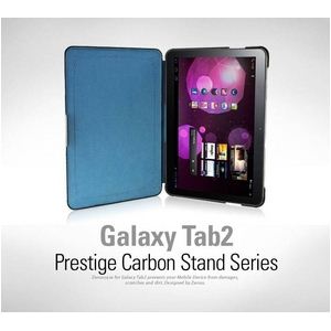 Z368GT2GALAXY TAB10.1Zenus PRESTIGE CARBON STAND SERIES^b`X^hIVRvIBlack摜1