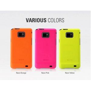 Z373GS2ZENUSi[kXj GALAXY S2 PX Air Jacket Neon h~SFhgp {dl̃MNV[SIIɑΉ Orange ittB1tj摜2XV