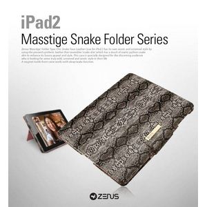 Z320iP2Zenus X[vΉ iPad2U[P[X Masstige VbNXl[N ubNVo[ 摜1