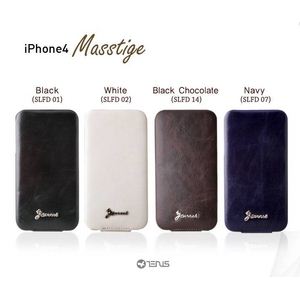 Z238i4iPhone4S / iPhone4 ΉP[X UP! Masstige Forder Black摜1