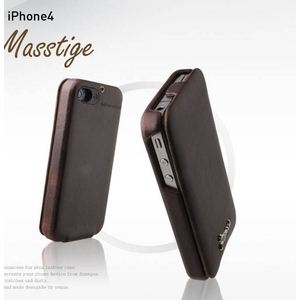 Z205i4iPhone4S / iPhone4 ΉP[X UP! Masstige Forder Black Choco摜3XV