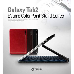 Z385GT2 GALAXY Tab 10.1 LTE SC-01D  ESTIME COLOR POINT STAND SERIES-Real Black摜1