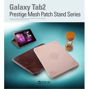 Z388GT2 GALAXY Tab 10.1 LTE SC-01D  PRESTIGE MESH PATCH STAND SERIES -Light Beige摜1