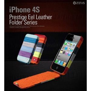 Z445i4SiPHONE4^4S C[U[iVRȂvj Prestige Eel Leather gFolder