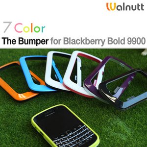 W1218BBBlue BlackWalnutt_BlackBerry Bumper iubNx[pP[Xj摜1