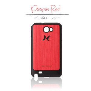 yI1238GNTzVR؂ōꂽGalaxy NoteiMNV[m[gjP[X wood-fit  Poroporo Red摜1