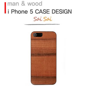 iPhone5iPhone5 Man & Wood Real wood case Genuine Sai Sai @zCgt[摜1