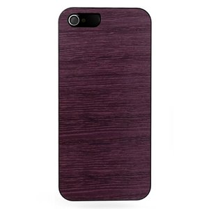 iPhone5iPhone5 Man & Wood Real wood case Vivid Puple Rain White I1513i5 摜1