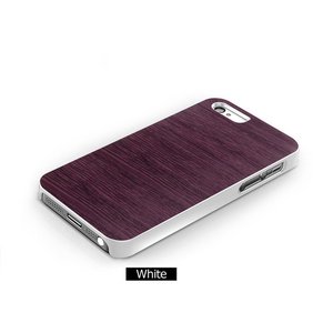 iPhone5iPhone5 Man & Wood Real wood case Vivid Puple Rain White I1513i5 摜2XV