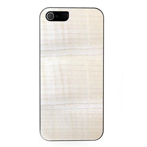 iPhone5iPhone5 Man & Wood Real wood case Genuine Sand beach@White I1505i5 摜1