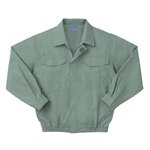 空調服　綿薄手長袖作業着　M-500U　【カラーモスグリーン：　 サイズ　Ｍ】