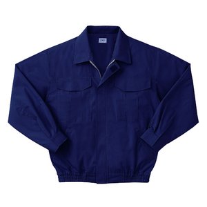 空調服　綿薄手長袖作業着　M-500U　【カラーダークブルー：　 サイズＭ】