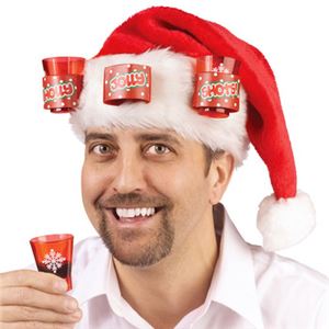 【コスプレ】Santa Hat w／ Shot Glasses