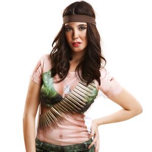 【コスプレ】Warrior girl Tシャツ