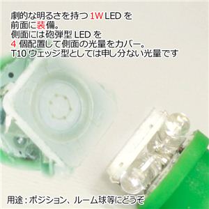 SICe^LED SMD1W+LED4AVO 2Zbg T10^EFbW SMD1+LED4AT10  1_摜5XV