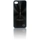 ANgEc[ MiPow Maca Color Power Case for iPhone 4 - Black SP103A-BK摜ŏP