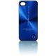 ANgEc[ MiPow Maca Color Power Case for iPhone 4 - Navy Blue SP103A-NB摜ŏP