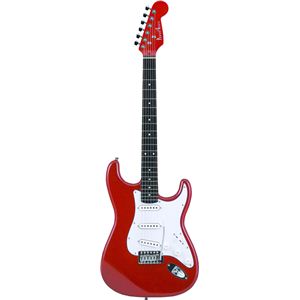Photogenic エレキギター メタリックレッド ST-180