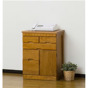 ライン電話台 ロー【完成品】