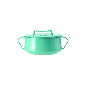 DANSK（ダンスク）　ホーロー　両手鍋18cm　ティール