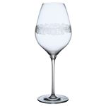 【Bohemia Flower Motif】ボヘミア フラワーモチーフ ワイン circlet 380ml EGL-461