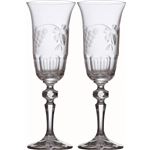 《ギフトラッピング対応》 【Bohemia Bacchus】ボヘミア バッカス シャンパン ペア 150ml SVL-901／2