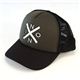 NIXONijN\j Exchange trucker Hat ShJ bV Lbv Xq 2J[ ubN^J[LO[ C1617 1089 Surplus^Black摜ŏP