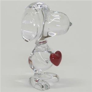 Baccarat（バカラ） CARTOON SNOOPY（ハート スヌーピー） 世界中で愛されている可愛いスヌーピー ハートを差し出すキュートフォルム 2613001