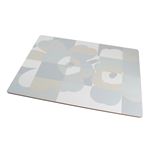 marimekko（マリメッコ） 67487 190 white／grey RUUTU-UNIKKO CORK PLACE MAT コルク プレイスマット