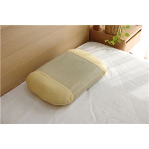 枕 まくら い草枕 ピロー 国産 アロマが香る 『アロマグラス カモミール 平枕』 約35×50cm 箱付