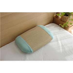 枕 まくら い草枕 ピロー 国産 アロマが香る 『アロマグラス スペアミント 平枕』 約35×50cm 箱付