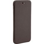 バッファロー（サプライ） iPhone 6 Plus用 ヨコ開きスリムレザーフラップケース ICカード対応 ブラウン BSIP14LCLSBR