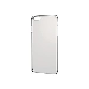 ELECOM（エレコム） iPhone 6Plus用フレックスシェルカバー／「TR-90」採用／液晶保護フィルム付／ブラック PM-A14LTRBK