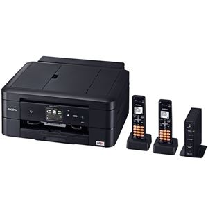 ブラザー工業 A4インクジェット複合機/FAX/10/12ipm/デジタル子機2台/両面印刷/無線LAN/ADF MFC-J900DWN
