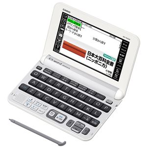 カシオ計算機 電子辞書 EX-word XD-Y6500 （140コンテンツ/生活・教養モデル/ホワイト） XD-Y6500WE