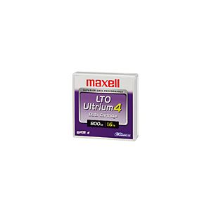 maxell LTO Ultrium4 データカートリッジ（800GB/圧縮時1.6TB） 1巻パック LTOU4/800 XJ B