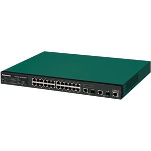 パナソニックESネットワークス PoE対応 24ポートL2スイッチングハブ Switch-M24PWR PN232499