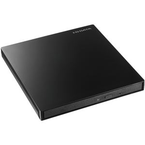 アイ・オー・データ機器 USB3.0/2.0対応 バスパワー駆動ポータブルDVDドライブ ピアノブラック DVRP-UT8LK