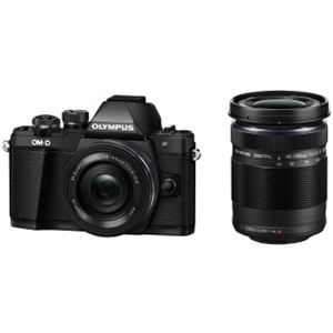 オリンパス ミラーレス一眼 OM-D E-M10 Mark II EZダブルズームキット （ブラック） OM-D E-M10 M2DZKBLK