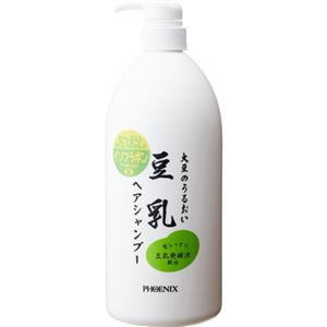 （まとめ買い）大豆のうるおい 豆乳ヘアシャンプー 1000ml×2セット