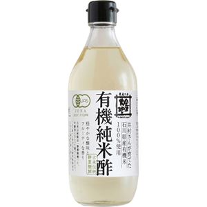 （まとめ買い）金沢大地 有機米酢 500ml×6セット
