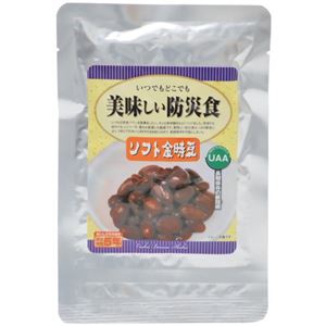 （まとめ買い）美味しい防災食 ソフト金時豆 80g×9セット