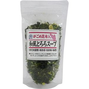 （まとめ買い）がごめ昆布入和風とろろスープ 83g×10セット