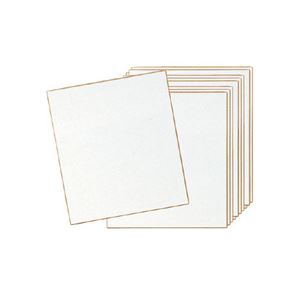 （まとめ）色紙＜画仙紙＞ 240×270mm 徳用10枚入×5パック