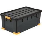 サンカ 頑丈箱(工具箱) ブラック 74×30cm TCP-74-30 1個