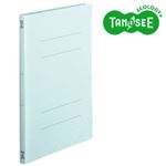 （まとめ）TANOSEE フラットファイル バインダー 2穴 ＜スタンダードカラー＞A4タテ 150枚収容 青 10冊入×20パック